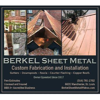 berkel sheet metal|Berkel Sheet Metal Co .